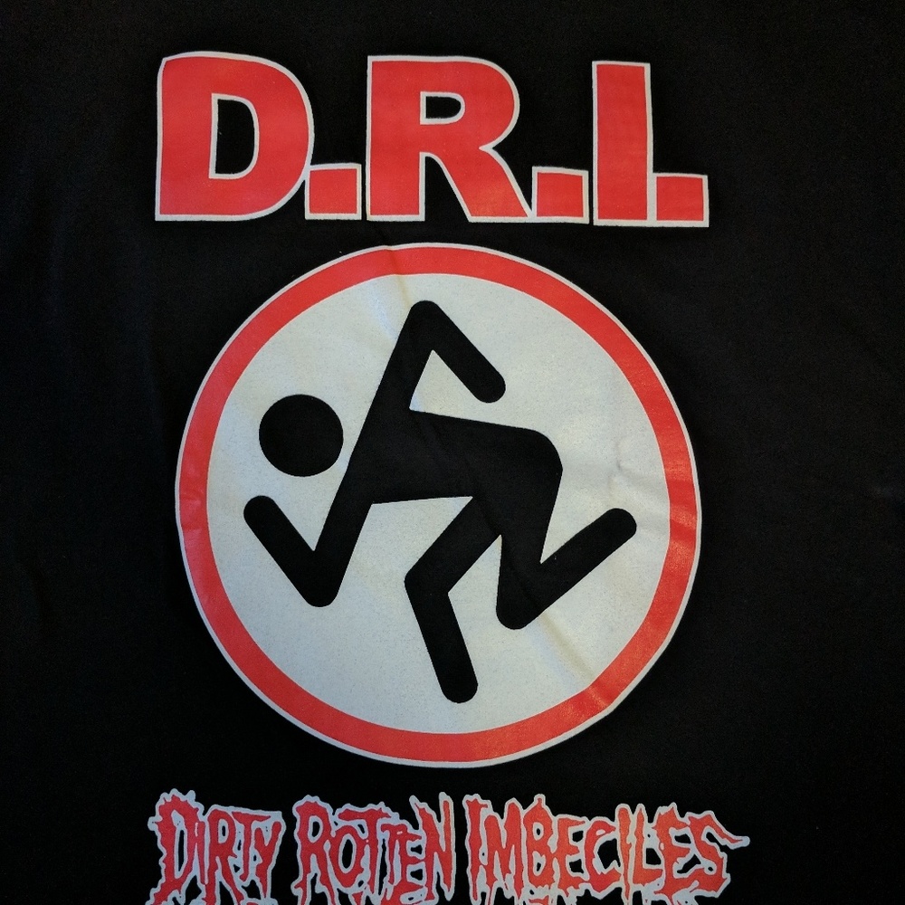NEW  D.R.I Skanking Man Tshirt - Picture 2 of 2
